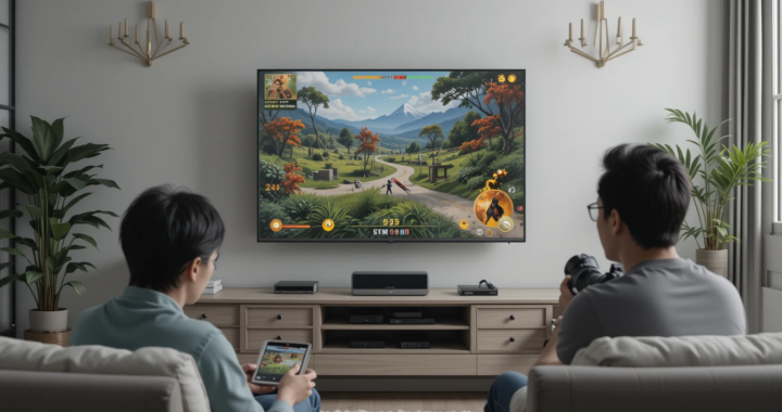 Upgraded Smart Game Chip: The Ultimate Wireless TV Game Console